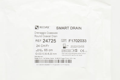 Redax 24725 Smart Drain Round Coaxial Drain 24Ch/Fr 65cm